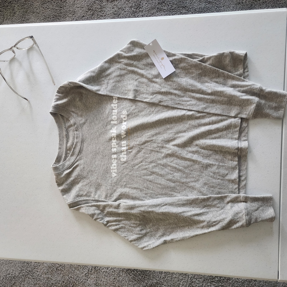 Spiritual Gangster Gray Long Sleeve Tee - Picture 4 of 7